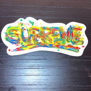 (1) Supreme sticker